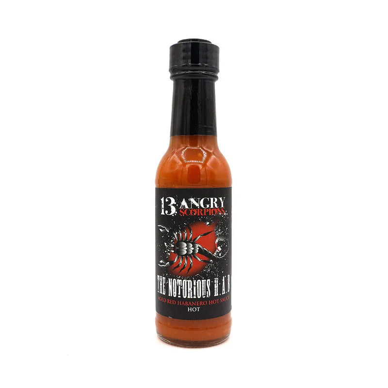 13 Angry Scorpions Hot Sauce - Notorious H.A.B. 150ml - Chile Mojo