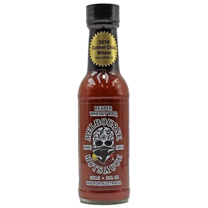 Melbourne Hot Sauce Reaper Whisky BBQ 150ml - Chile Mojo