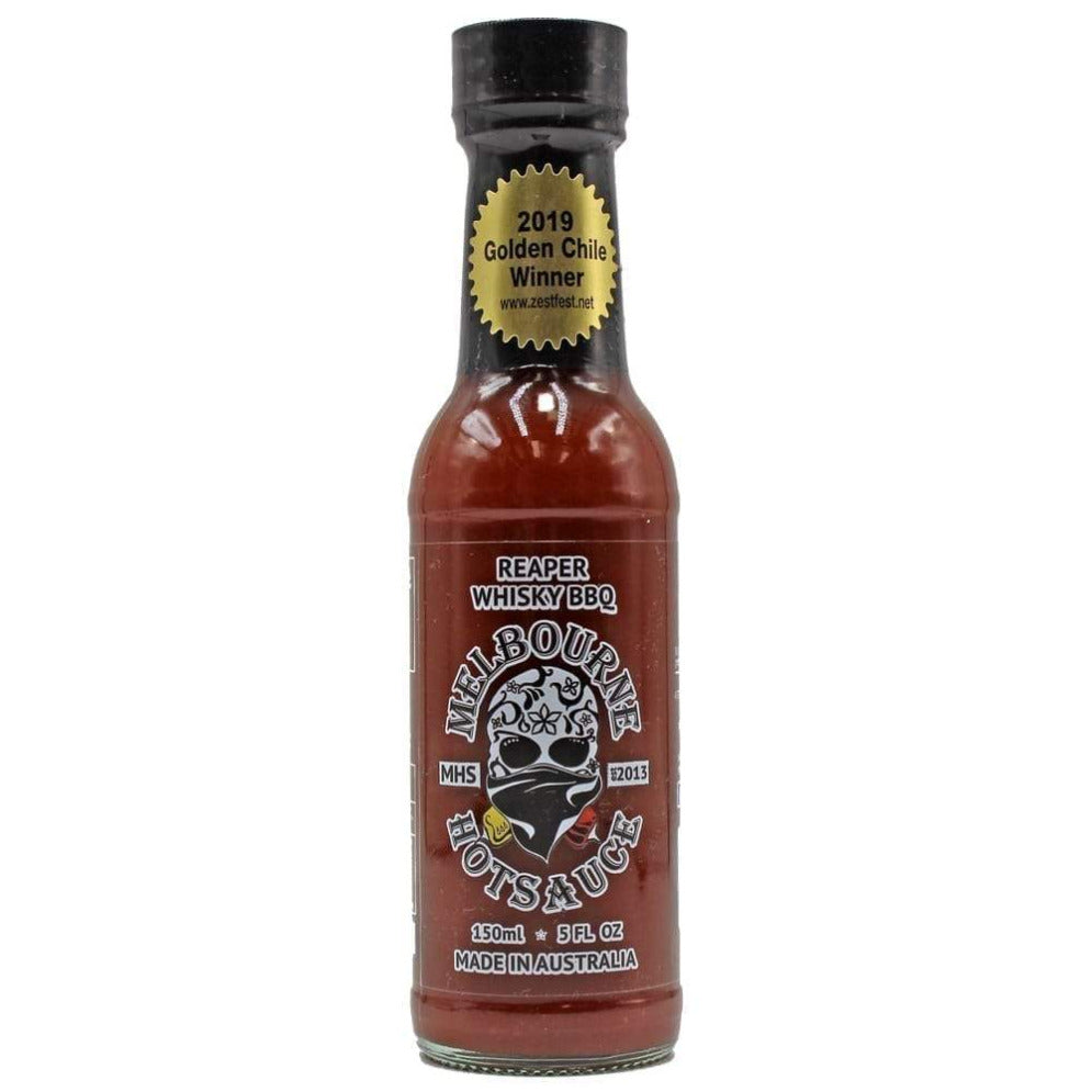 Melbourne Hot Sauce Reaper Whisky BBQ 150ml