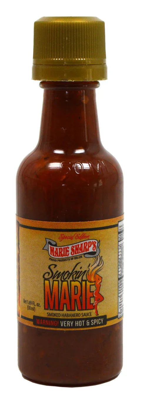 Marie Sharps Mini Smokin Marie Hot Sauce 50ml - Chile Mojo