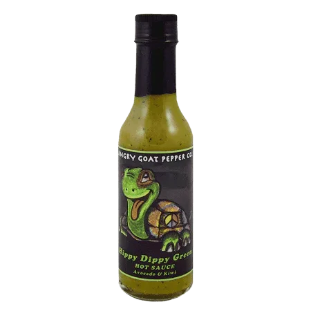 Angry Goat Hippy Dippy Green Hot Sauce 148ml (5oz) - Chile Mojo