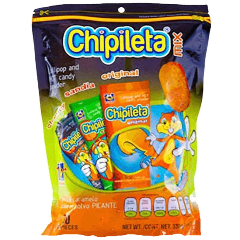 Anahuac Chipileta Mexican Dipping Candy Lollipop - Chile Mojo
