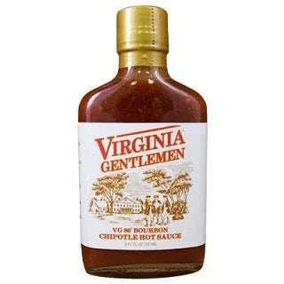 Virginia Gentlemen Bourbon Chipotle Hot Sauce 200ml - Chile Mojo
