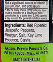 Arizona Gunslinger Key Lime Jalapeno Hot Sauce 148ml (5oz) - Chile Mojo