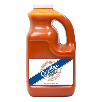 Crystal Hot Sauce - 1 Gallon (3.8lt) - Chile Mojo