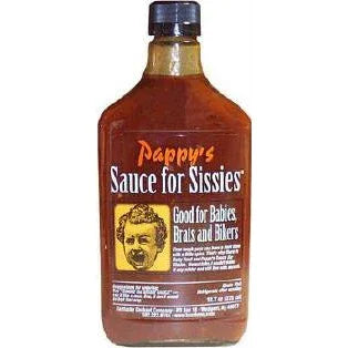 Pappys Sauce For Sissies BBQ 375ml (12oz) - Chile Mojo