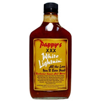 Pappys XXX White Lightnin BBQ Sauce 375ml (12oz) - Chile Mojo