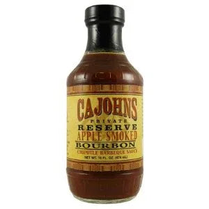 Cajohns Apple Smoked Bourbon Chipotle Barbecue Sauce (16oz) 474 ml - Chile Mojo