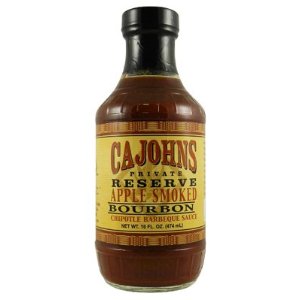 Cajohns Apple Smoked Bourbon Chipotle Barbecue Sauce (16oz) 474 ml