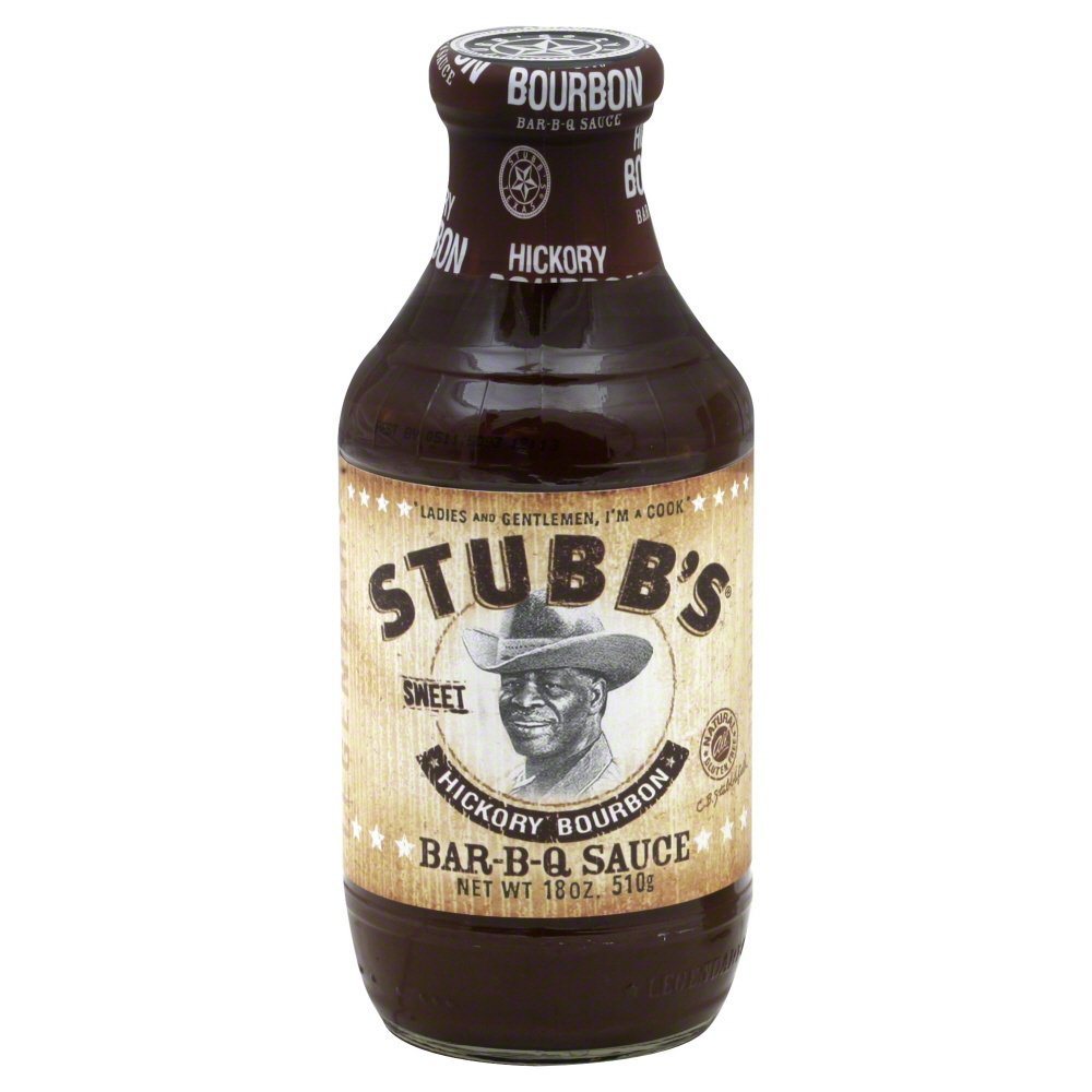 Stubbs Hickory Bourbon BBQ 510ml