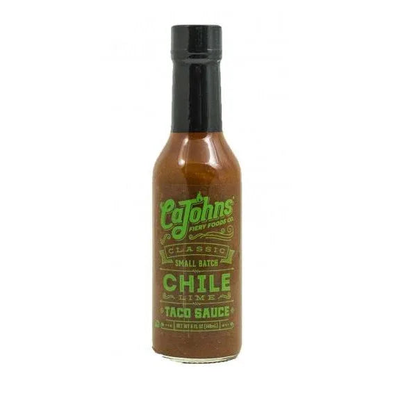 CaJohns Classic Chile Lime Taco Sauce 148ml (5oz) - Chile Mojo