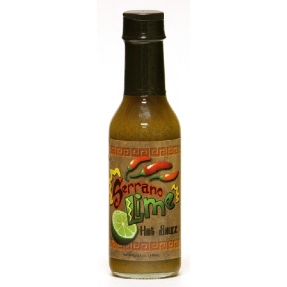 CaJohns Serrano Lime Hot Sauce 148ml (5oz)