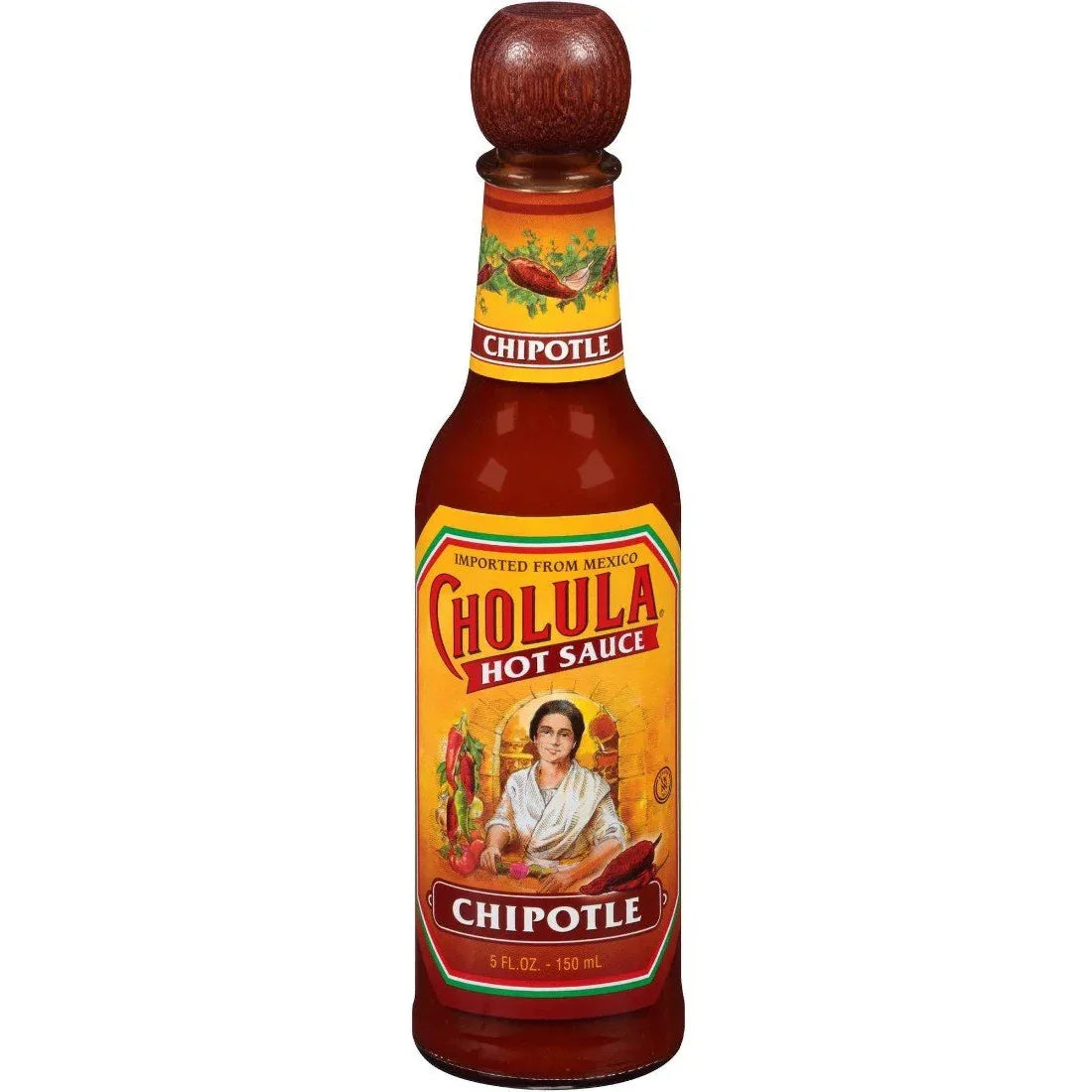 Cholula Chipotle Hot Sauce 148ml (5oz) - Chile Mojo