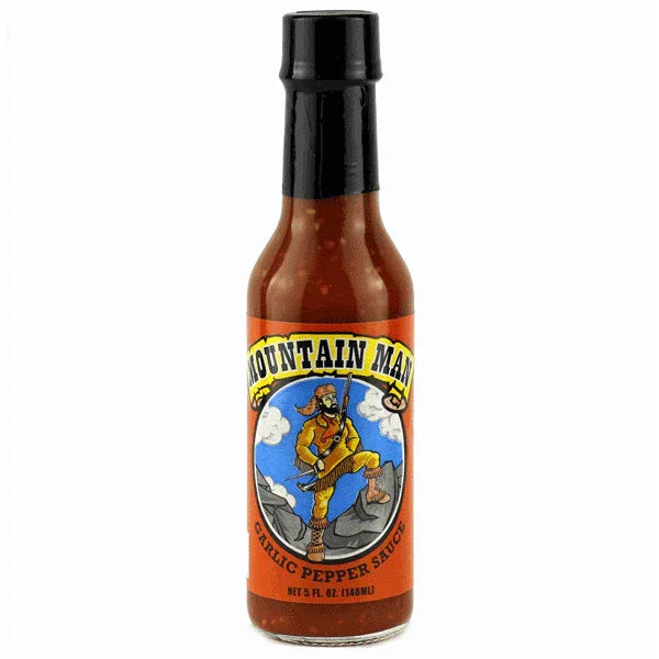 Mountain Man Garlic Hot Sauce 148ml (5oz) - Chile Mojo
