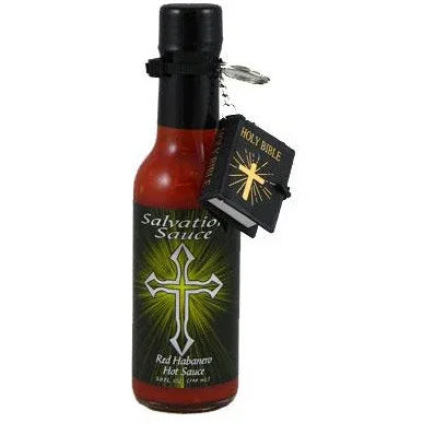 Danny Cash Habanero Salvation Hot Sauce w- mini bible 148ml (5oz) - Chile Mojo