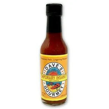 Daves Temporary Insanity Hot Sauce 148ml (5oz) - Chile Mojo