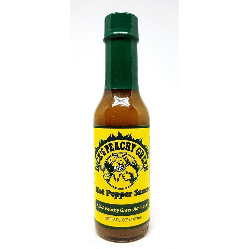 Dirty Dick's Peachy Green Hot Sauce 148ml (5oz)