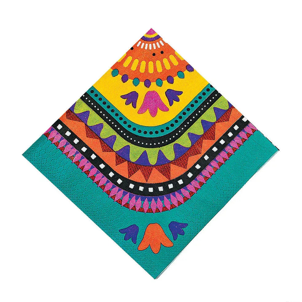 Festive Fiesta Lunch Napkins - 16 pack - Chile Mojo