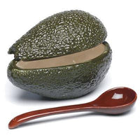 Avocado shaped Guacamole Bowl 3 piece set - Chile Mojo