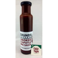 Grunds Smoked Chipotle BBQ sauce 250ml - Chile Mojo