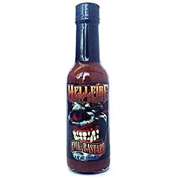 Hellfire Evil Bastard Hot Sauce 5oz (148ml) - Chile Mojo