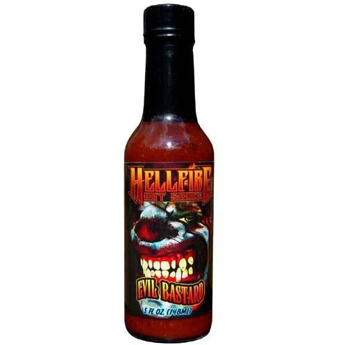 Hellfire Evil Bastard Hot Sauce 5oz (148ml)