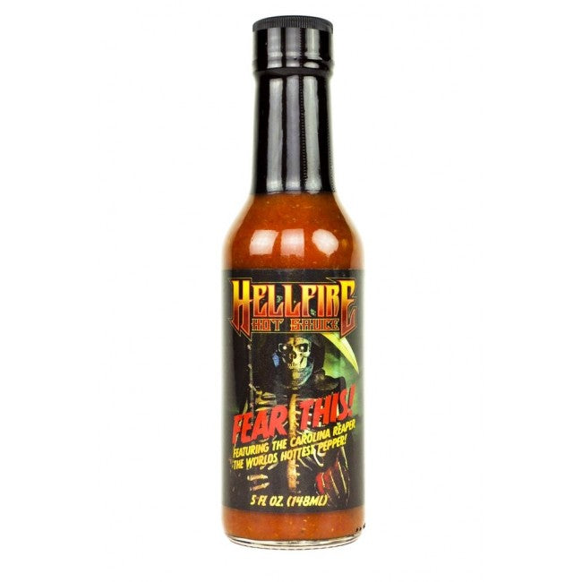 Hellfire Fear This! Reaper Hot Sauce 5oz (148ml)