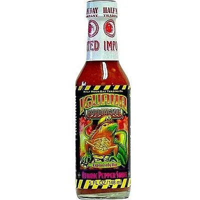 Iguana Radioactive Atomic Pepper Sauce 148ml (5oz) - Chile Mojo