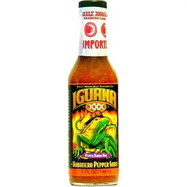 Iguana XXX Habanero Hot Sauce 148ml (5oz) - Chile Mojo