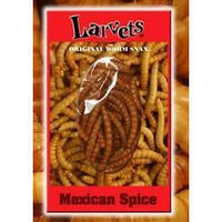 Hotlix Larvets Insect Snacks - mixed box of 24 (8 of each flavour) - best before Apr 2025 - Chile Mojo