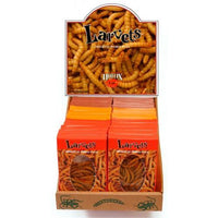 Hotlix Larvets Insect Snacks - mixed box of 24 (8 of each flavour) - best before Apr 2025 - Chile Mojo