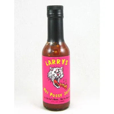 Larrys Hot Pussy Juice Hot Sauce 148ml (5oz) - Chile Mojo