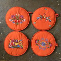 Embroidered Mexican Tortilla Warmer - Chile Mojo