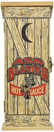 Ass Blaster Hot Sauce in Outhouse display box 5oz (148ml) - Chile Mojo