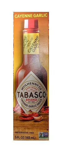 Tabasco Garlic Hot Sauce 148ml (5oz) - Chile Mojo