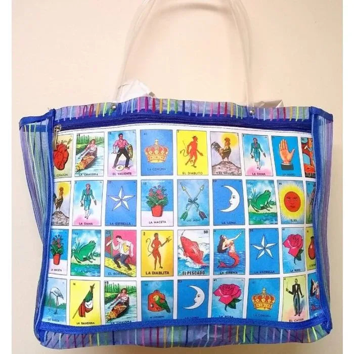 Loteria Mesh Shopping Bag - Chile Mojo
