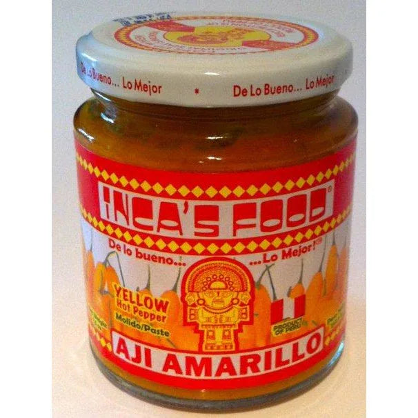 Incas Aji Amarillo Paste 213g - Chile Mojo
