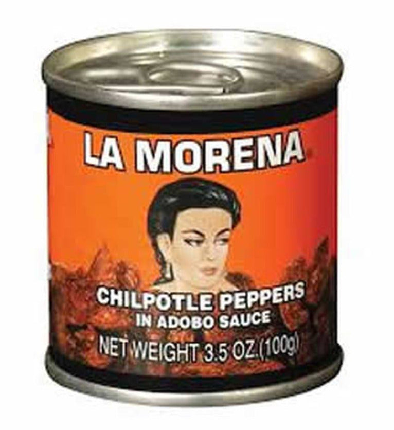 La Morena Chipotle en Adobo 100gm (little can)