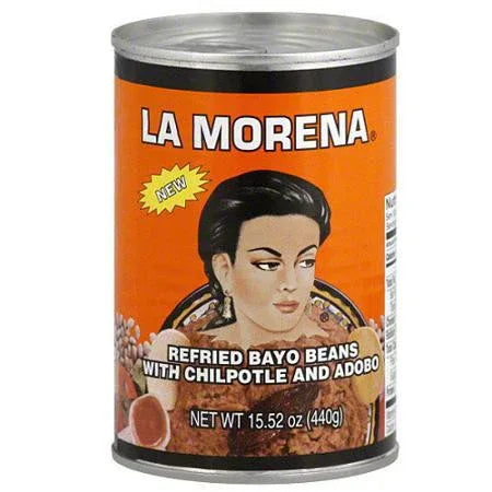 Beans Refried Pinto Bayo La Morena - Chile Mojo