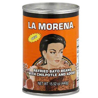 Beans Refried Pinto Bayo La Morena - Chile Mojo