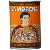 Beans Refried Pinto Bayo La Morena - Chile Mojo