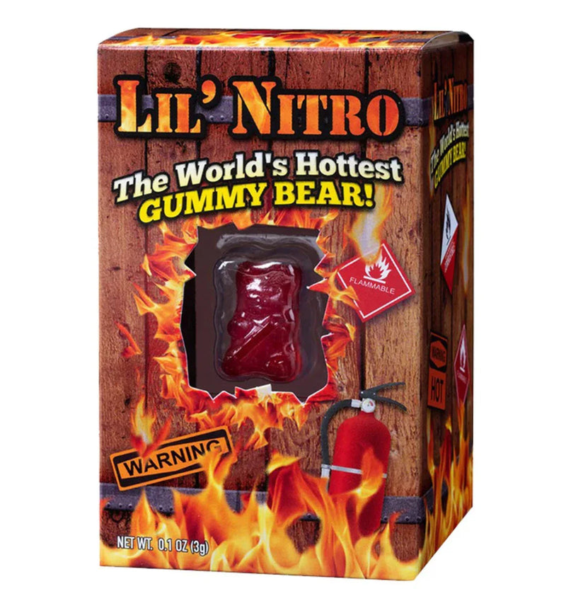 Lil Nitro - The Worlds Hottest Gummy Bear 3gm (.1oz) - Chile Mojo