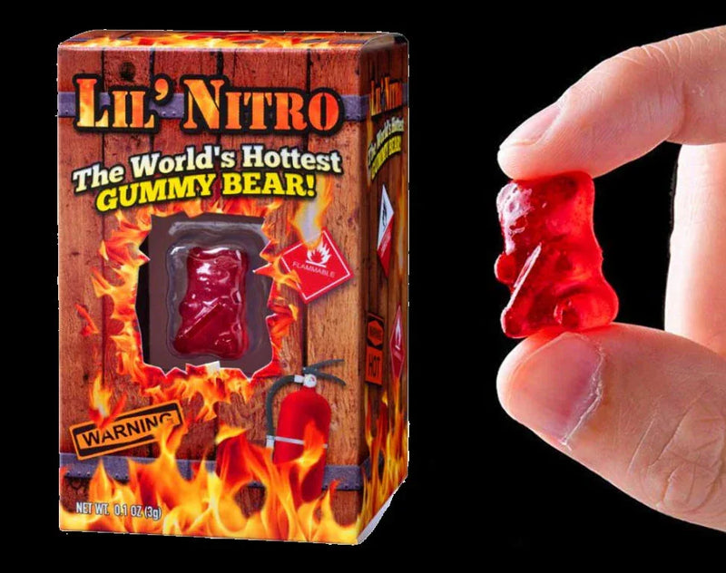 Lil Nitro - The Worlds Hottest Gummy Bear 3gm (.1oz) - Chile Mojo