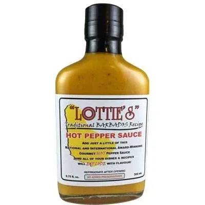 Lotties Traditional Mustard Yellow Hot Sauce 200ml - Chile Mojo