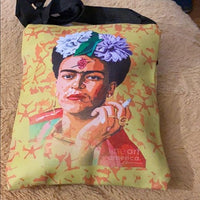 Frida Kahlo Cross-body Side Purse - Chile Mojo