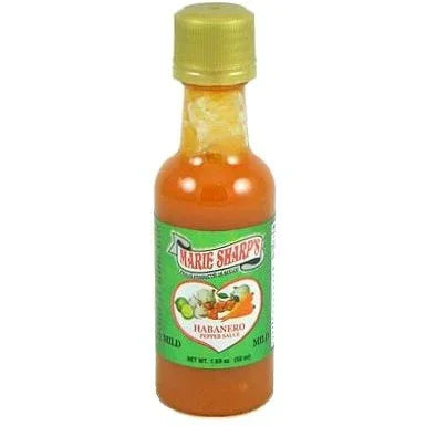 Marie Sharps Mild Habanero Hot Sauce Mini 50ml - Chile Mojo