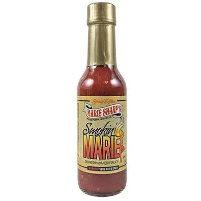 Marie Sharps Smokin Marie Habanero Pepper Sauce 148ml (5oz) - Chile Mojo