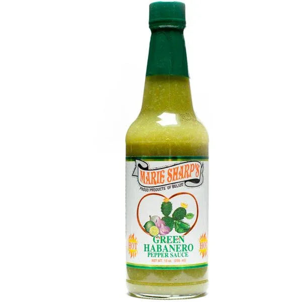 Marie Sharps Green Habanero Hot Sauce 296ml (10oz) - Chile Mojo