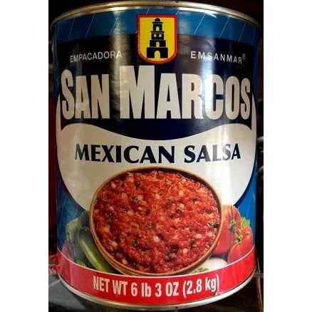 Salsa Mexicana Rojo (red) San Marcos A10 (2.8kg) - Chile Mojo