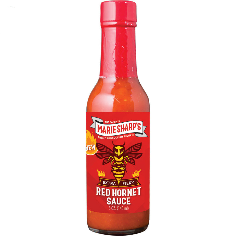 Marie Sharps Red Hornet Pepper Sauce 148ml (5oz)